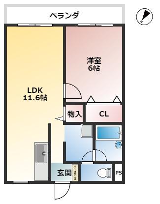 ST吉岡の間取り
