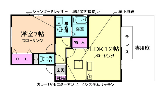 フェイジョアコートの間取り