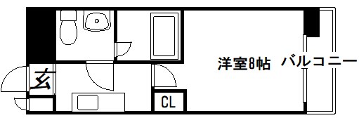 グランドパレス西院東館の間取り