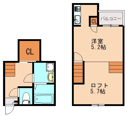 ADC飯塚Bearsの間取り