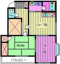 第１すずの木コーポの間取り