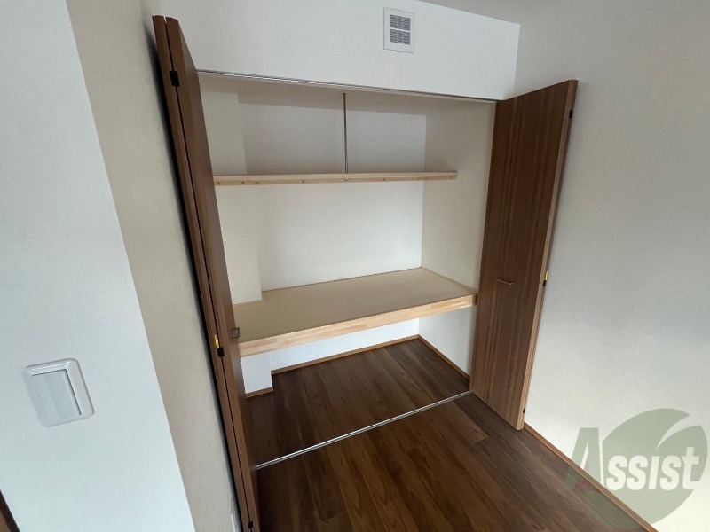 収納　収納もバッチリあるのでお部屋が片付きますよ！