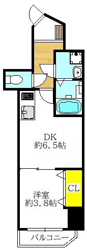 ＧＡＲＤＥＮＩＡ城東の間取り