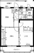 フェリスタ舞鶴の間取り