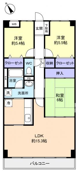 ＣＡＳＳＩＡ八千代緑が丘（カッシアヤチヨミドリガオカ）の間取り