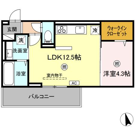 ダイワスイートIIIの間取り