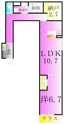 グラナーデ関原の間取り