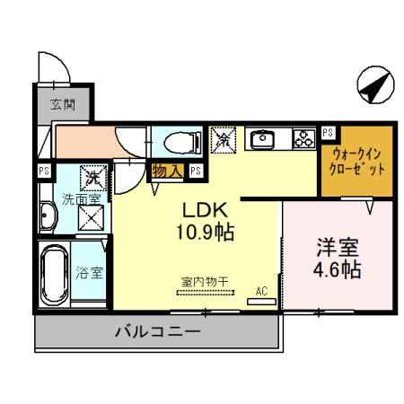 【フラン苅原の間取り】