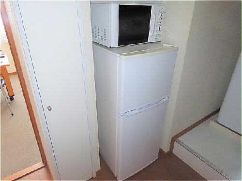 その他　電子レンジ、冷蔵庫完備