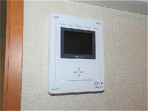 セキュリティ　モニター付きインターホンあり