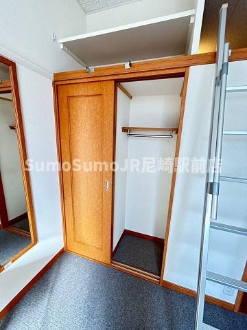 収納　十分な収納スペースがあります