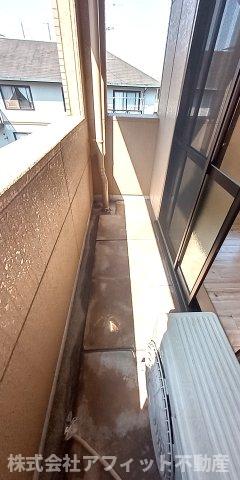 バルコニー　南向き