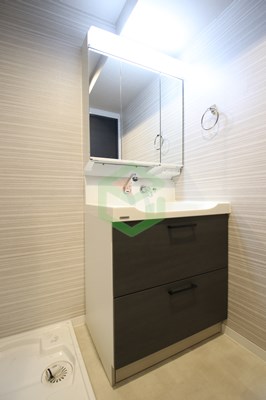 洗面設備　※別号室の写真です