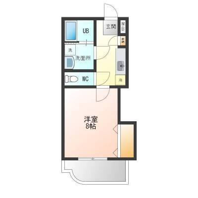 ロイヤルスターマンションの間取り