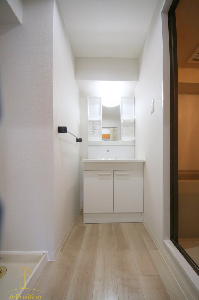 洗面設備　アルボール西道頓堀