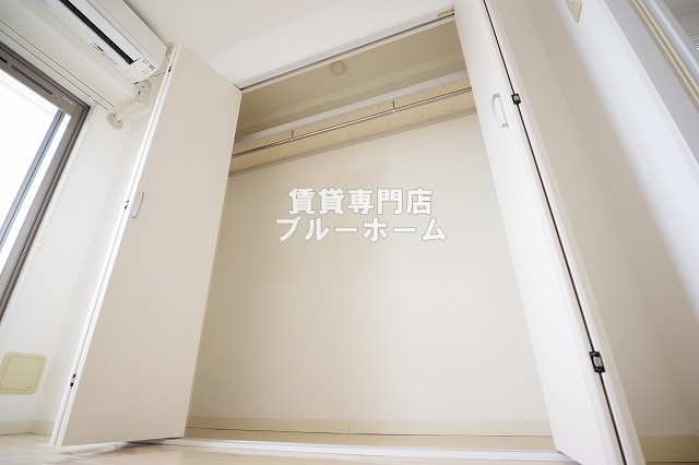 収納　クローゼット！