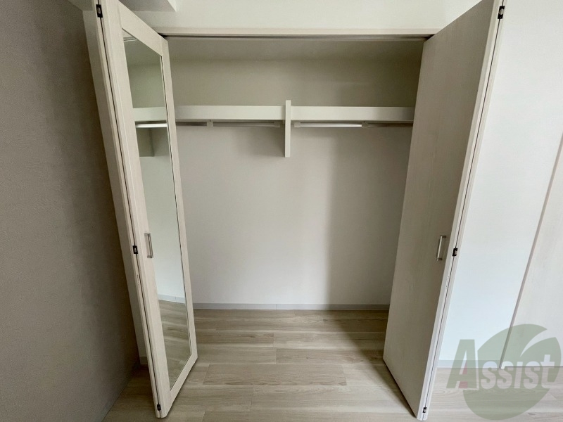 収納　収納もバッチリあるのでお部屋が片付きますよ！