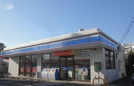 コンビニ　ローソン新保店（コンビニ）まで350m