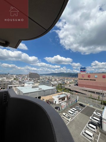 眺望　明るい玄関です