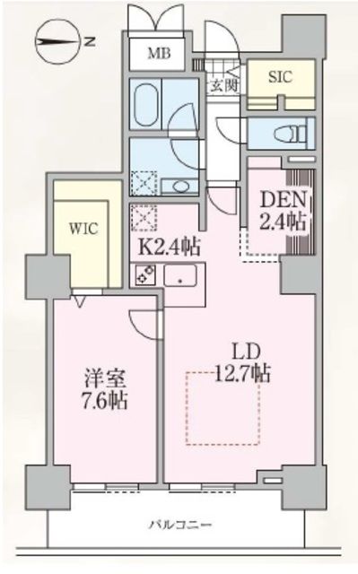 ロイヤルパークスタワー南千住の間取り