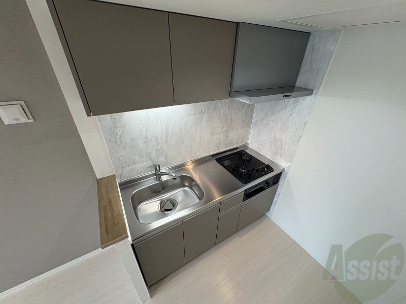 キッチン　システムキッチンなので、すぐお料理に使えます！