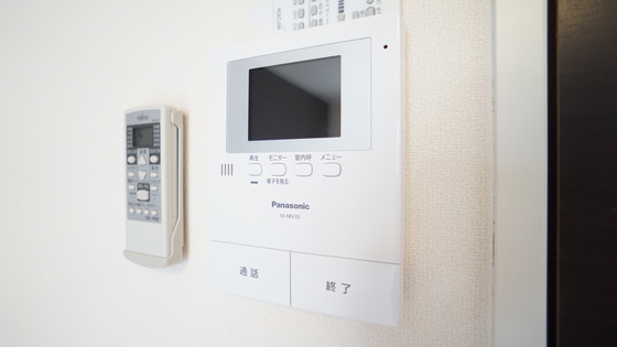 セキュリティ　カメラ付きインターホン
