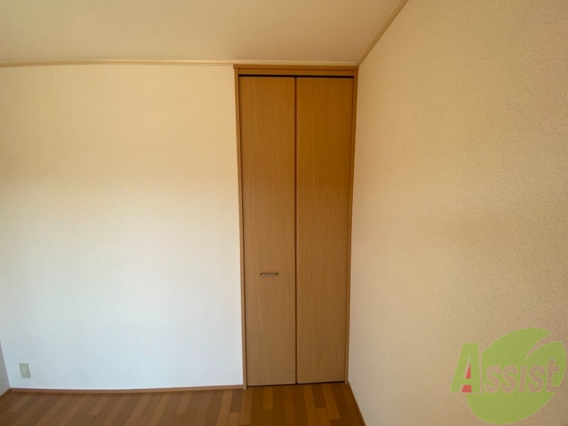 収納　ここに収納があります。収納があると部屋が広く使えます。