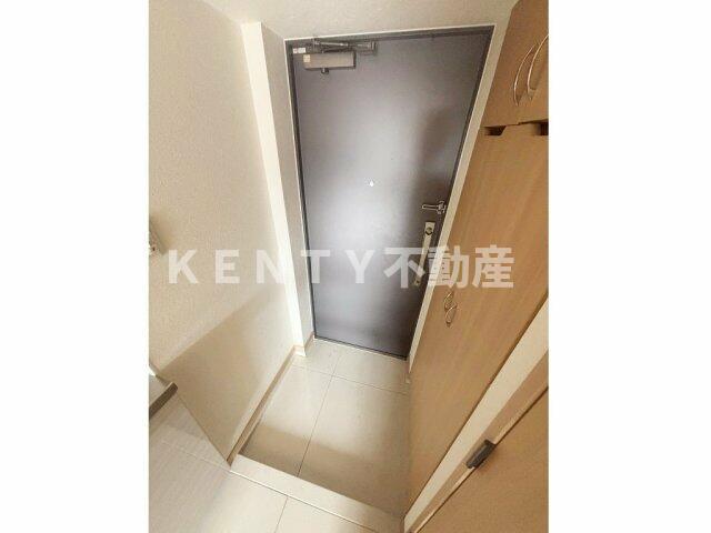 玄関　ゆったりとした玄関です