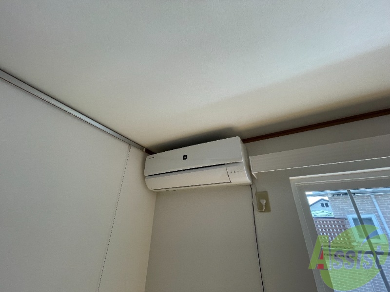 その他設備　エアコンも付いておりますので夏も冬も安心ですね。
