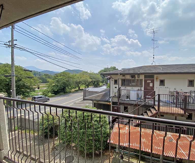 眺望　バルコニーからの景色です。