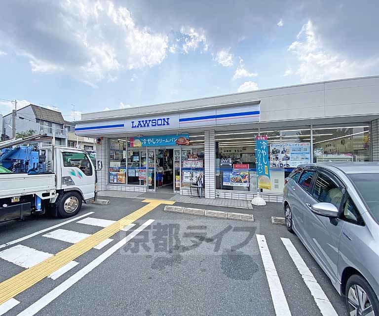 コンビニ　サンクス梅津高辻店（コンビニ）まで388m