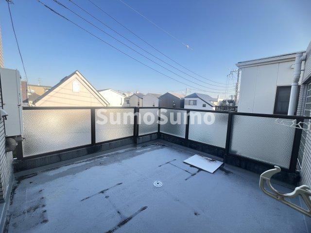 バルコニー　バルコニーがあります