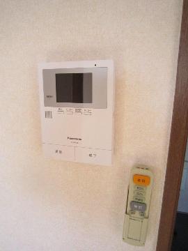 セキュリティ　カメラ付インターホン（イメージ）