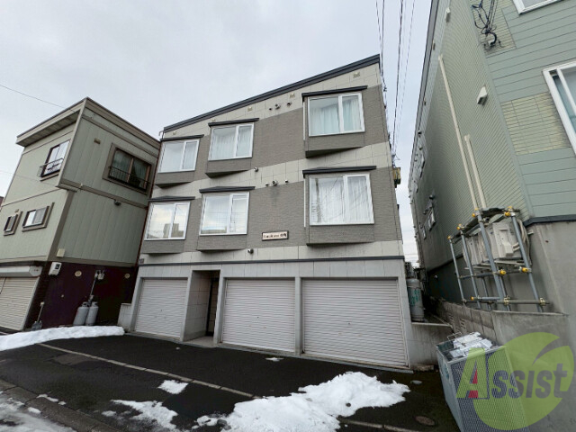 建物外観　札幌市東区北４５条東「Ｈａｐｐｉｎｅｓｓ栄町」