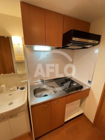 キッチン　エステムプラザミッドプレイス　２口ガスコンロ