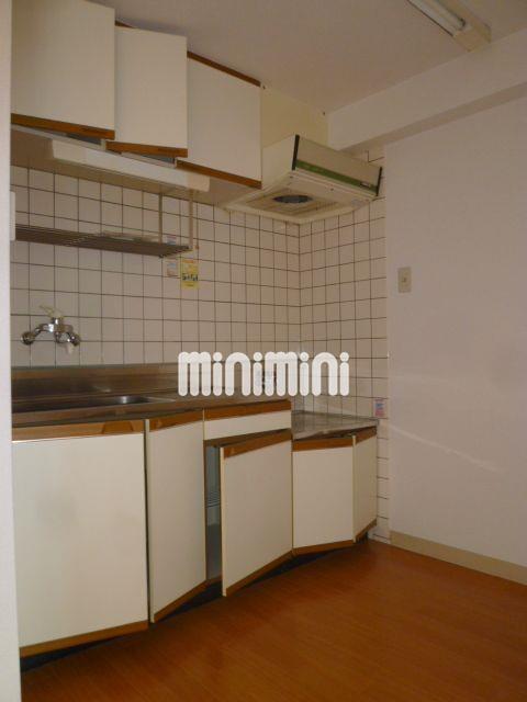 キッチン　２口コンロ設置可能