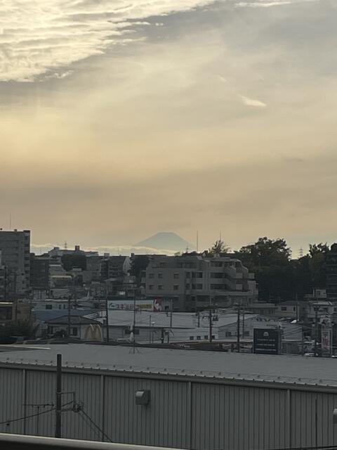 眺望　富士山ビューです
