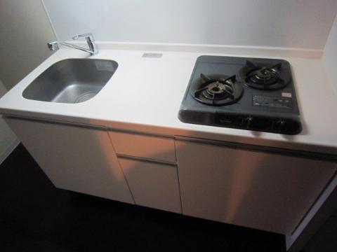 キッチン　２口ガスコンロ付