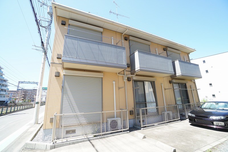 建物外観　安心の品質、積水ハウス施工のアパートです。