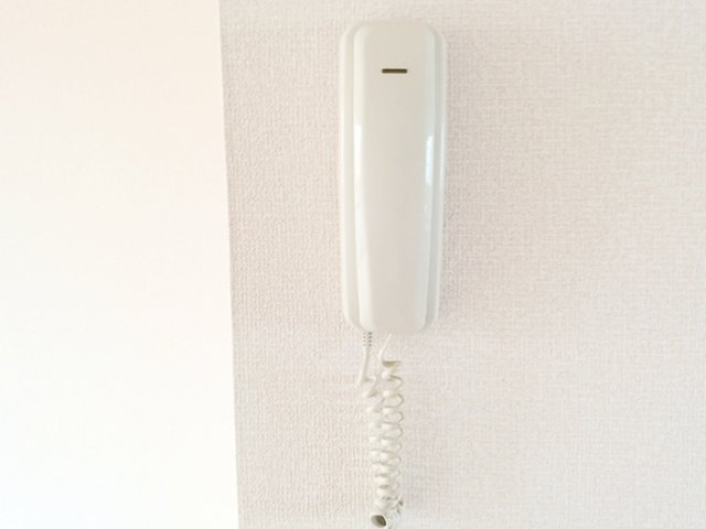 セキュリティ　インターホン付きで安心です☆