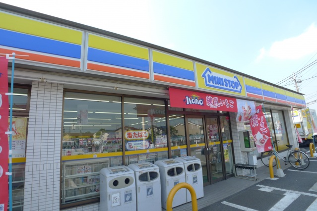 コンビニ　ミニストップ野塩橋店（コンビニ）まで408m