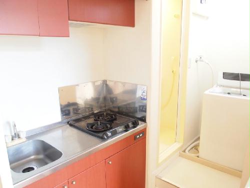 キッチン　2口ガスコンロ