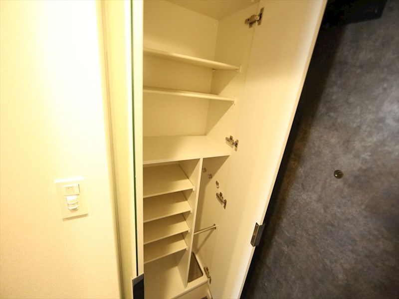 玄関　玄関　シューズボックス付（収納充実してます）
