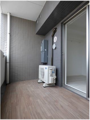 バルコニー　写真は別号室です。現況優先になります。