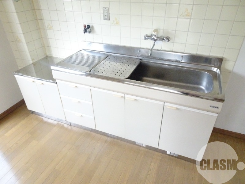 キッチン　ガスコンロ設置可♪