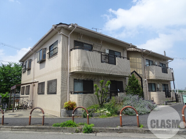 建物外観　全室角部屋です♪