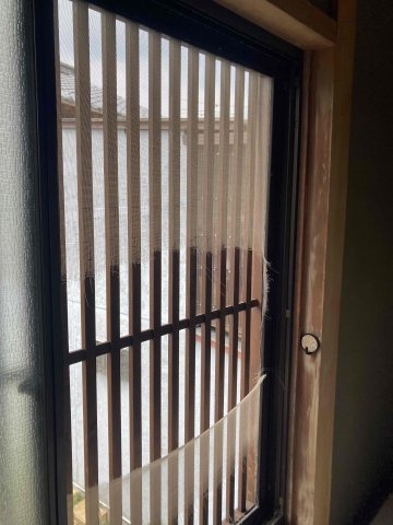 居室・リビング　和室の窓です。