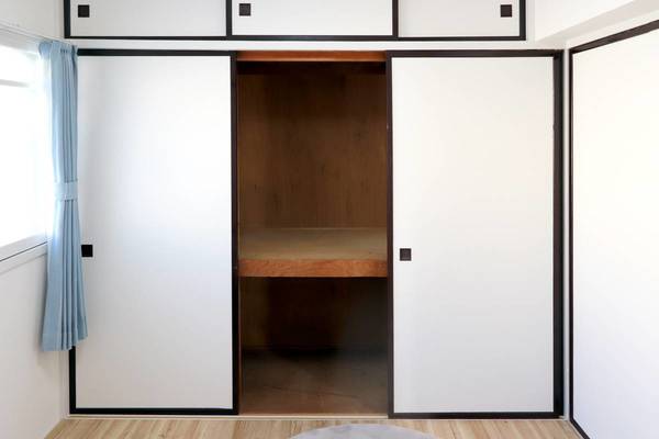 収納　モデルルームの写真です