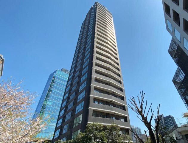 建物外観　六本木の街に調和した　落ち着いたタワーレジデンス