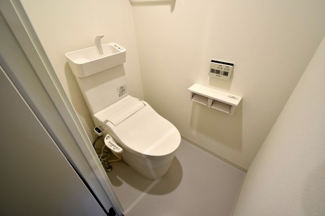 トイレ　ゆったりとした空間のトイレです